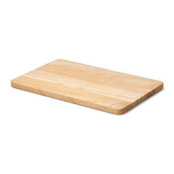 Continenta C3255 - Tabla de cortar de cocina 29x18,5 cm madera de caucho