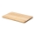 Continenta C3255 - Tabla de cortar de cocina 29x18,5 cm madera de caucho