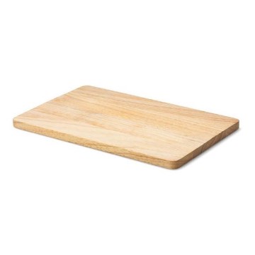 Continenta C3256 - Tabla de cortar de cocina 34x22 cm madera de caucho