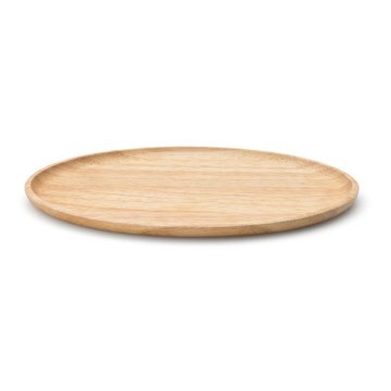 Continenta C3284 - Bandeja para servir 23,5x15,5 cm madera de caucho