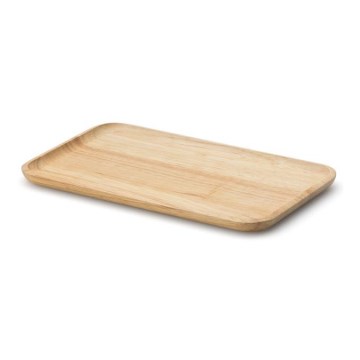 Continenta C3287 - Bandeja para servir 34x21 cm madera de caucho