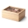 Continenta C3290 - Caja para bolsitas de té 23x17,5 cm madera de caucho