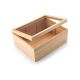 Continenta C3290 - Caja para bolsitas de té 23x17,5 cm madera de caucho