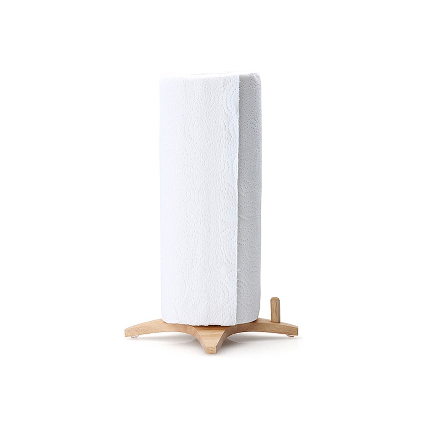 Continenta C3291 - Toallero de cocina 18x25 cm madera de caucho