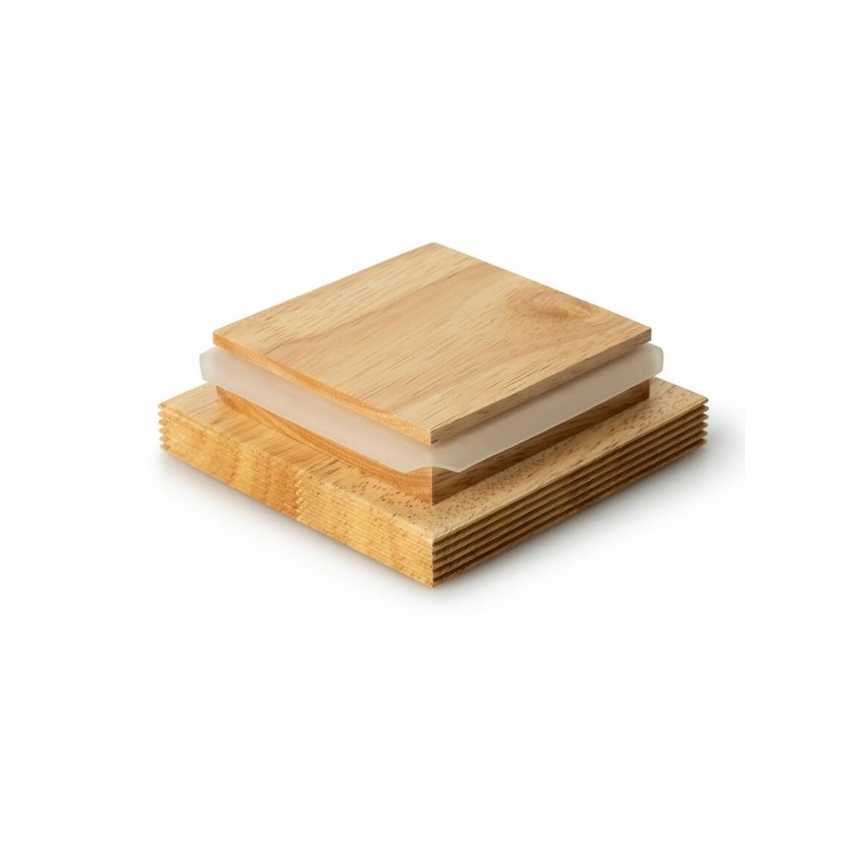 Continenta C3714 - Caja de cerámica para alimentos con tapa 10x10x20,5 cm