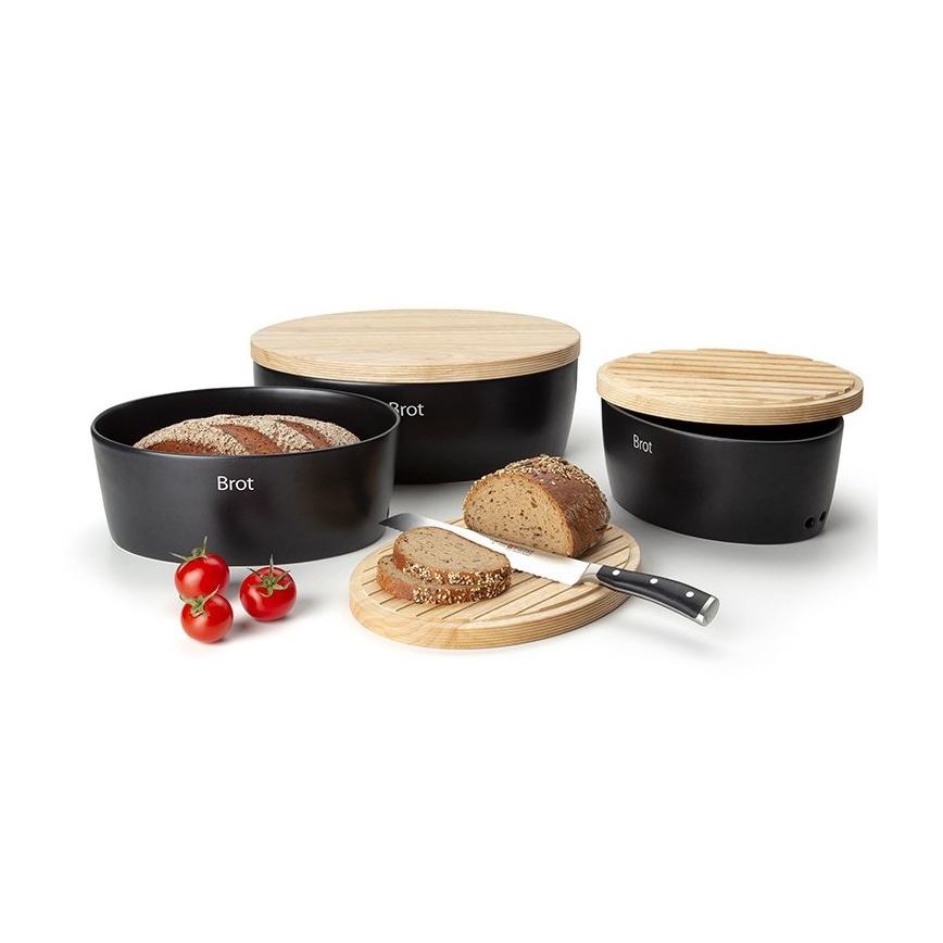 Continenta C3732 - Panera 13,5x36 cm negro/beige