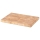 Continenta C4016 - Tabla de cortar de cocina 30x21,5 cm madera de caucho