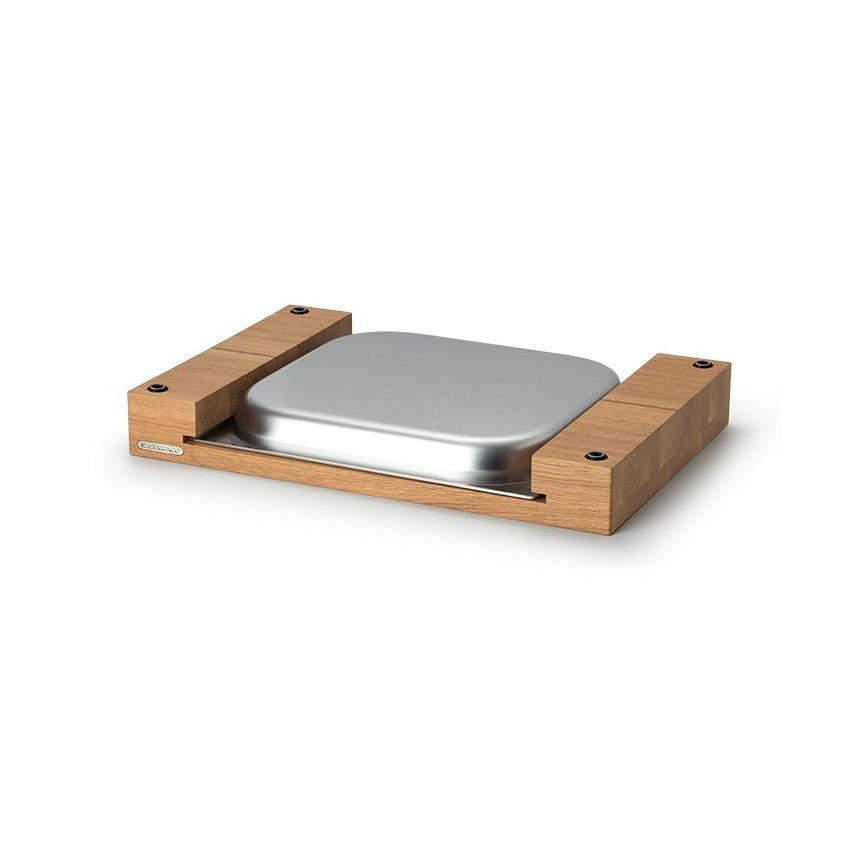 Continenta C4110 - Tabla de cortar con cuenco 39x27 cm roble