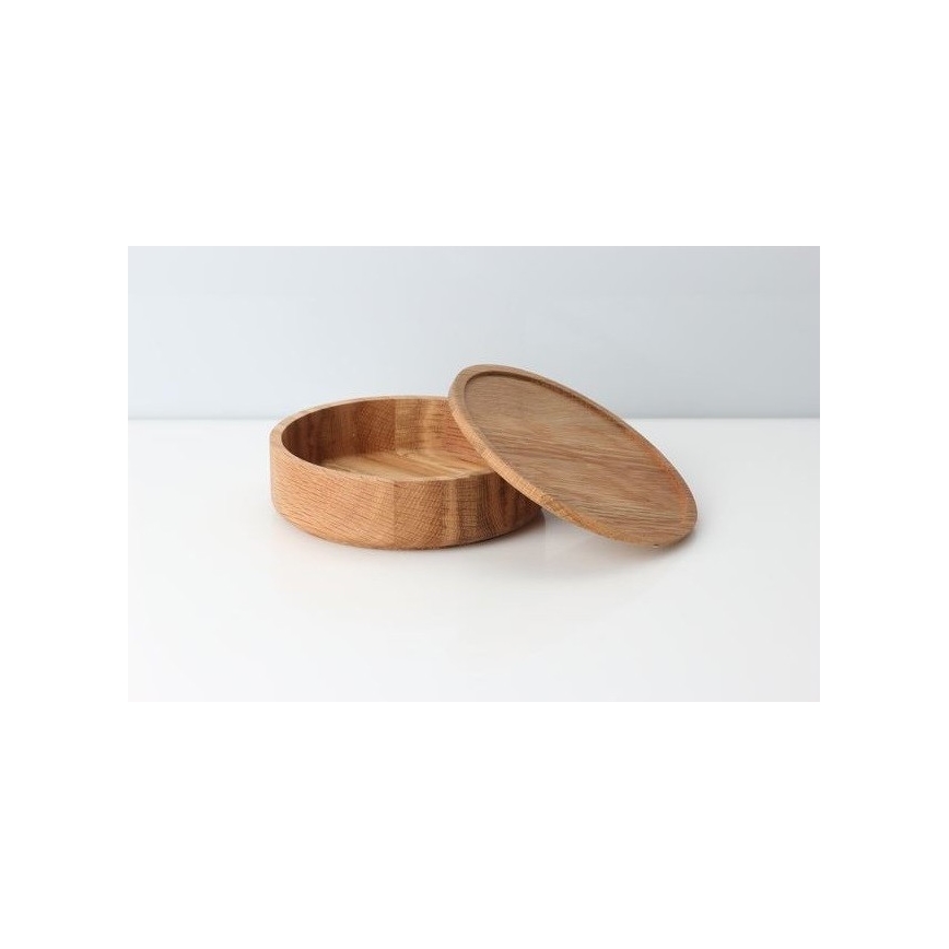Continenta C4171 - Caja de madera 19x6 cm roble