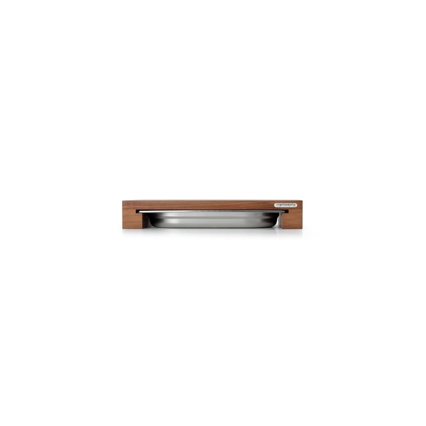 Continenta C4210 - Tabla de cortar de cocina con cuenco 39x27 cm nogal