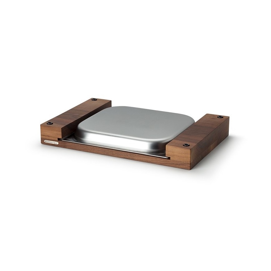 Continenta C4211 - Tabla de cortar con cuenco 48x32,5 cm nogal