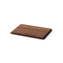 Continenta C4220 - Tabla de cortar de cocina 24x16 cm madera de nogal