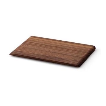 Continenta C4220 - Tabla de cortar de cocina 24x16 cm madera de nogal