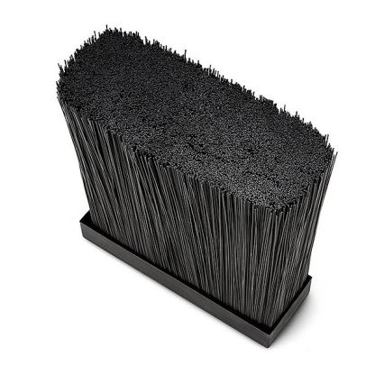 Continenta C4250 - Soporte para cuchillos con inserto flexible 19x28,5 cm nogal