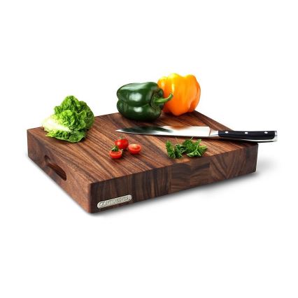 Continenta C4860 - Tabla de cortar de cocina 39x30 cm acacia