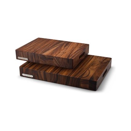 Continenta C4861 - Tabla de cortar de cocina 48x36 cm acacia