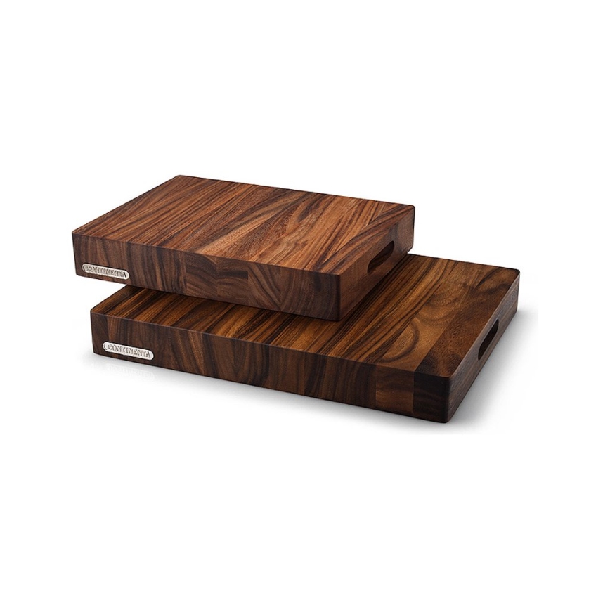 Continenta C4861 - Tabla de cortar de cocina 48x36 cm acacia