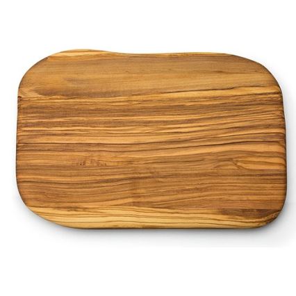 Continenta C4972 - Tabla de corte de cocina 25x15 cm madera de olivo