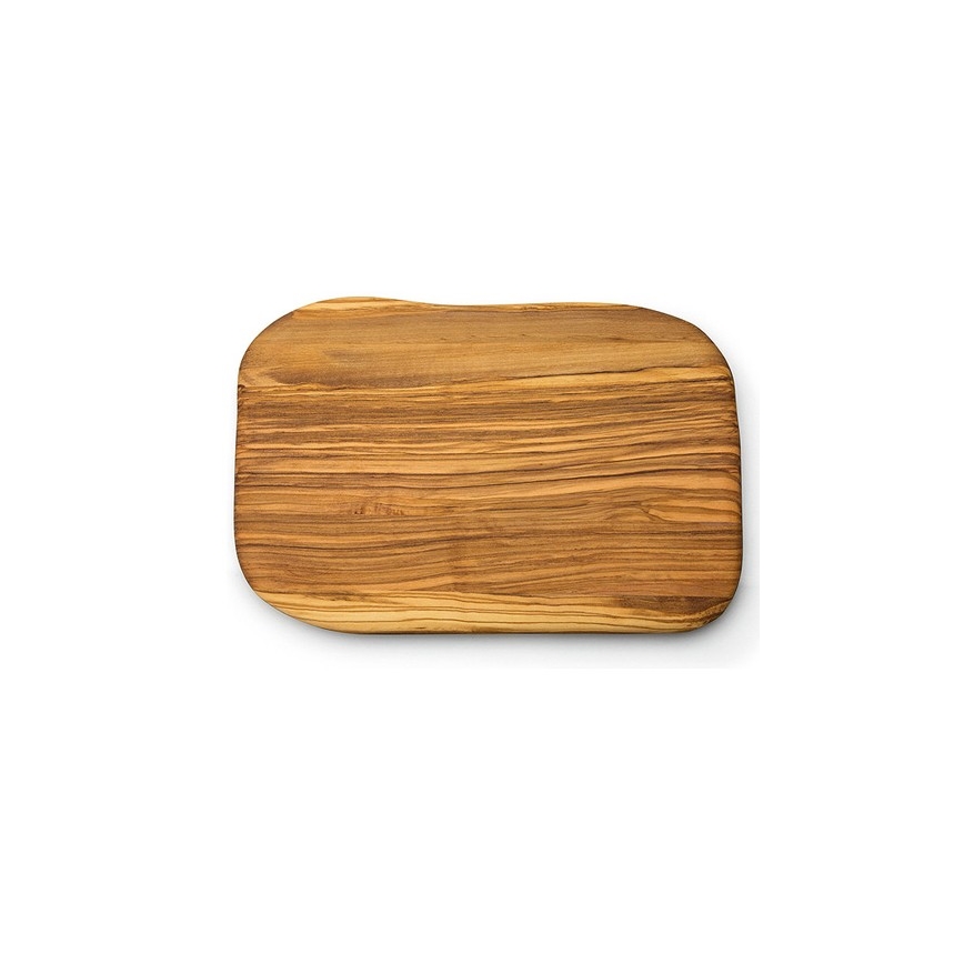 Continenta C4972 - Tabla de corte de cocina 25x15 cm madera de olivo