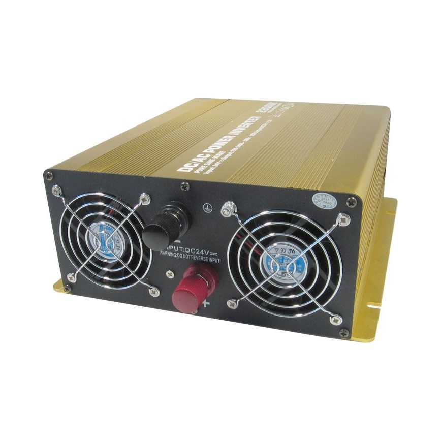 Convertidor de tensión 2200W/24/230V