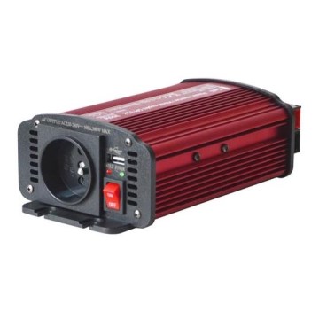 Convertidor de tensión 300W/12/230V + USB