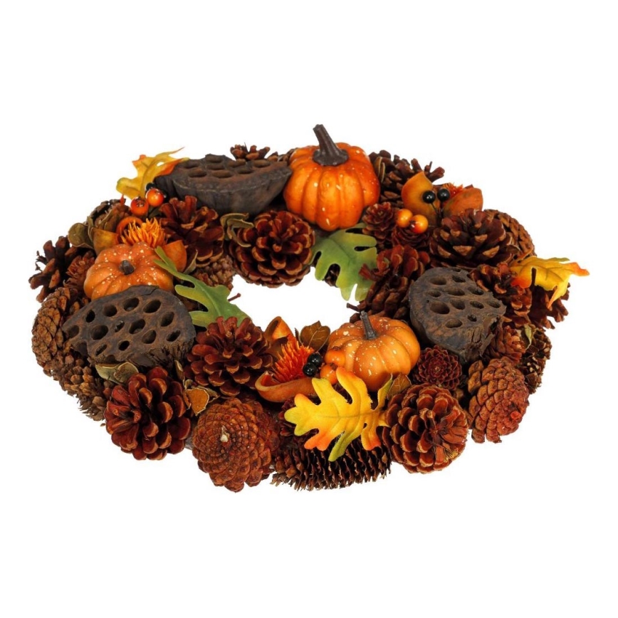 Corona de otoño HALLOWEEN d. 35 cm
