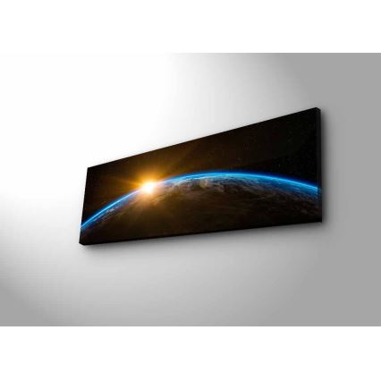 Cuadro LED decorativo con iluminación LED/1x9V 6LR61