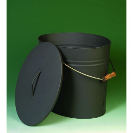 Cubo para cenizas con tapa 15 l antracita