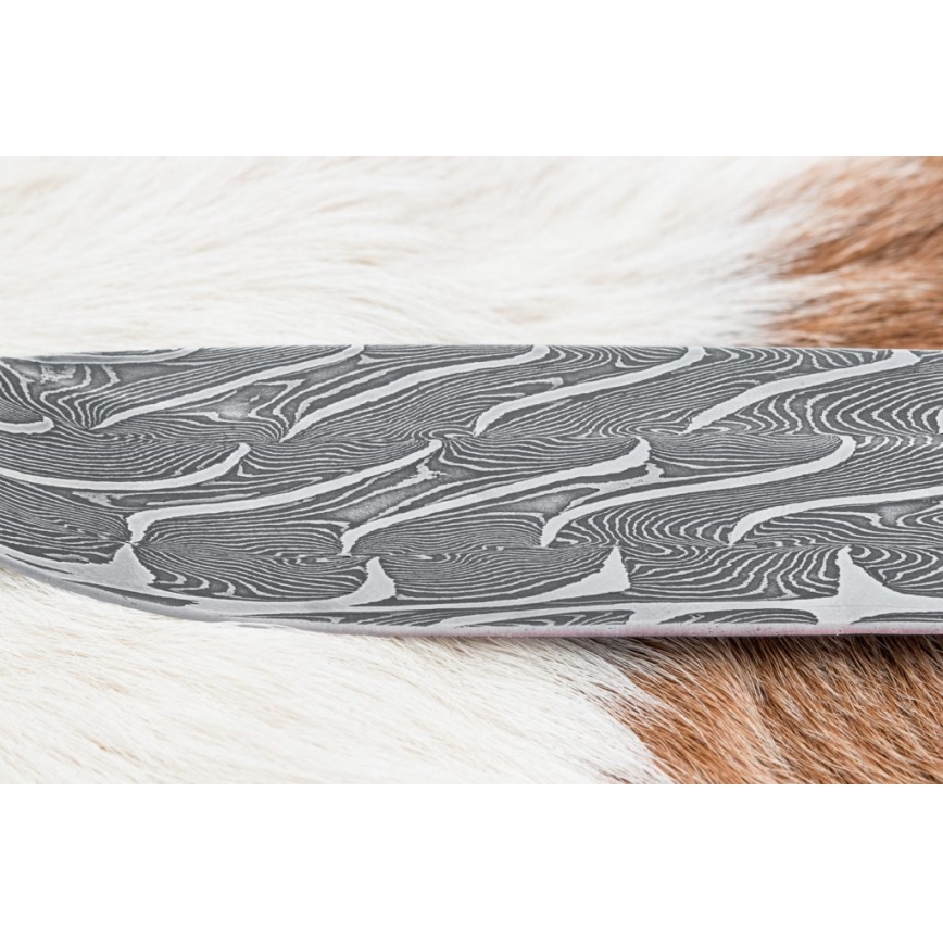 Cuchillo exclusivo de Damasco 15 cm Colmillo de mamut