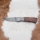 Cuchillo plegable Damasco 8 cm palo de hierro