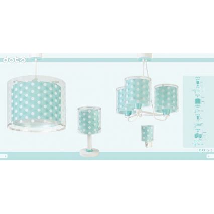 Dalber 41001H - Lámpara infantil DOTS 1xE14/40W/230V