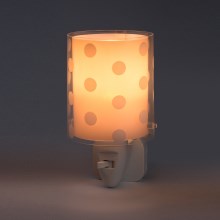 Dalber 41005S - LED Lámpara con enchufe DOTS 1xE14/0,3W/230V