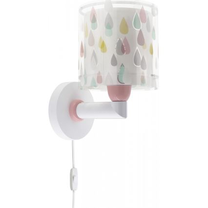 Dalber 41439 - Aplique infantil COLOR RAIN 1xE27/60W/230V