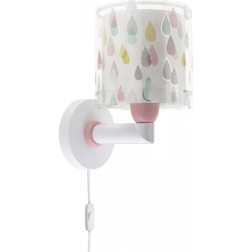 Dalber 41439 - Aplique infantil COLOR RAIN 1xE27/60W/230V