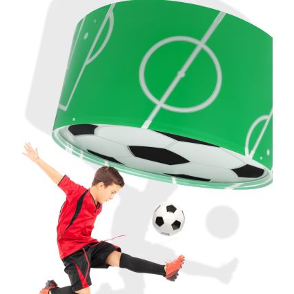 Dalber 41736 - Plafón infantil FOOTBALL 2xE27/15W/230V