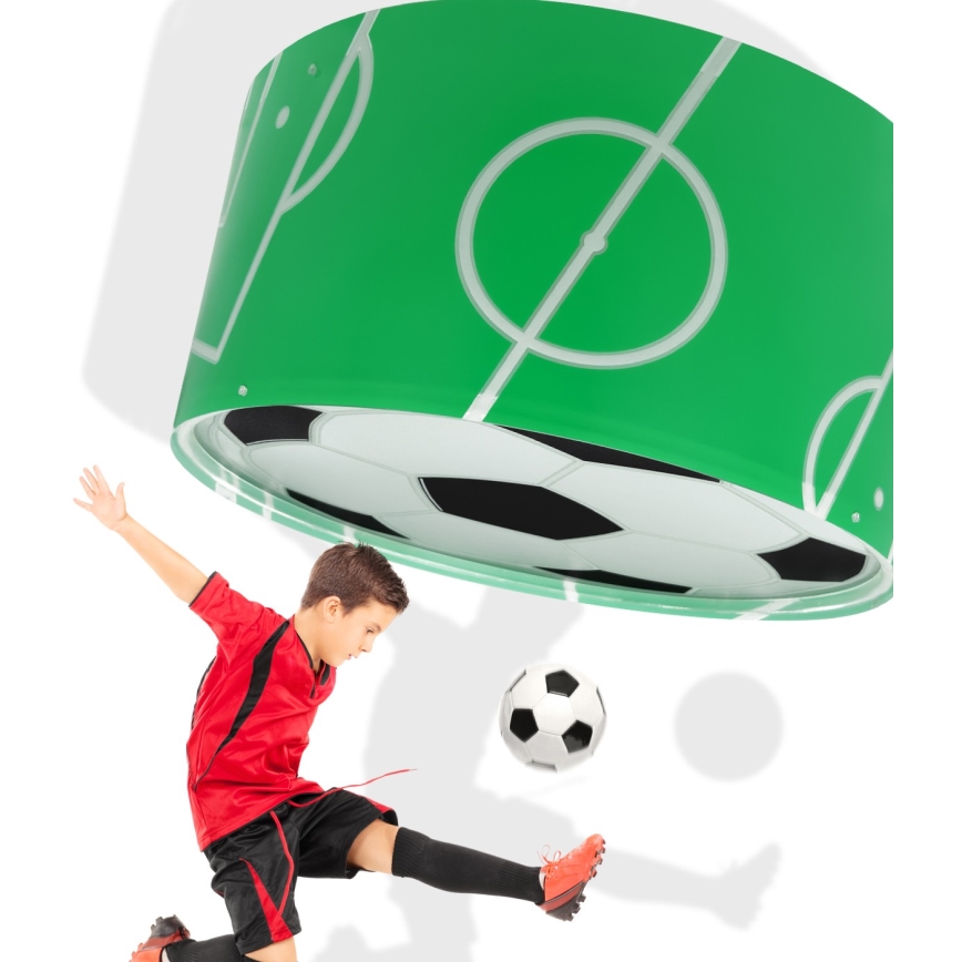Dalber 41736 - Plafón infantil FOOTBALL 2xE27/15W/230V