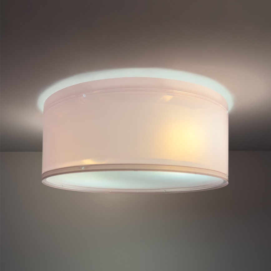 Dalber 42006S - Plafón infantil COLOR LIGHT 2xE27/15W/230V rosa