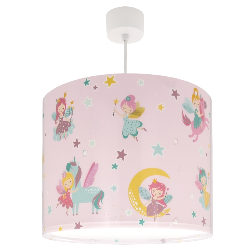 Dalber 42492 - Lámpara colgante infantil FAIRY DREAMS 1xE27/15W/230V