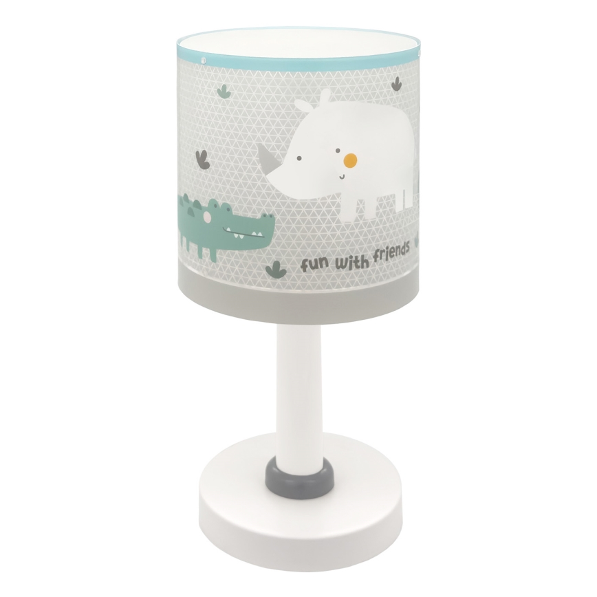 Dalber 60621 - Lámpara infantil RHICO AND CROCO 1xE14/8W/230V
