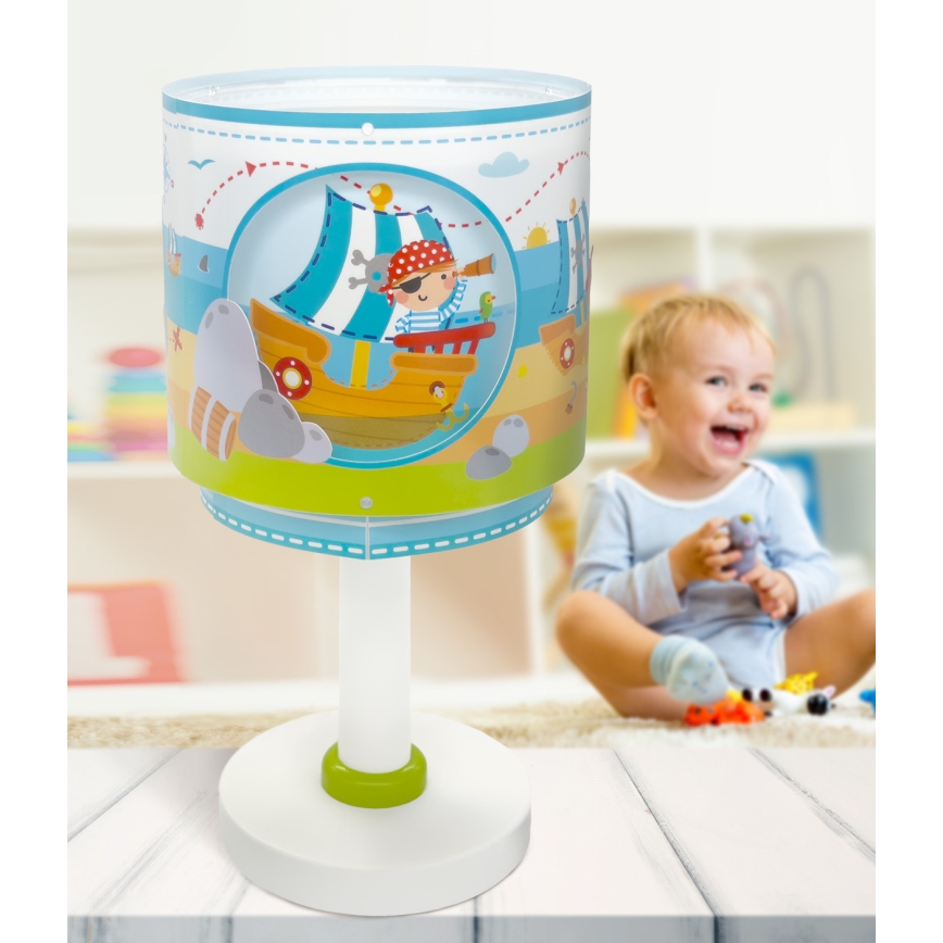 Dalber 60651 - Lámpara infantil PIRATA ISLAND 1xE14/8W/230V