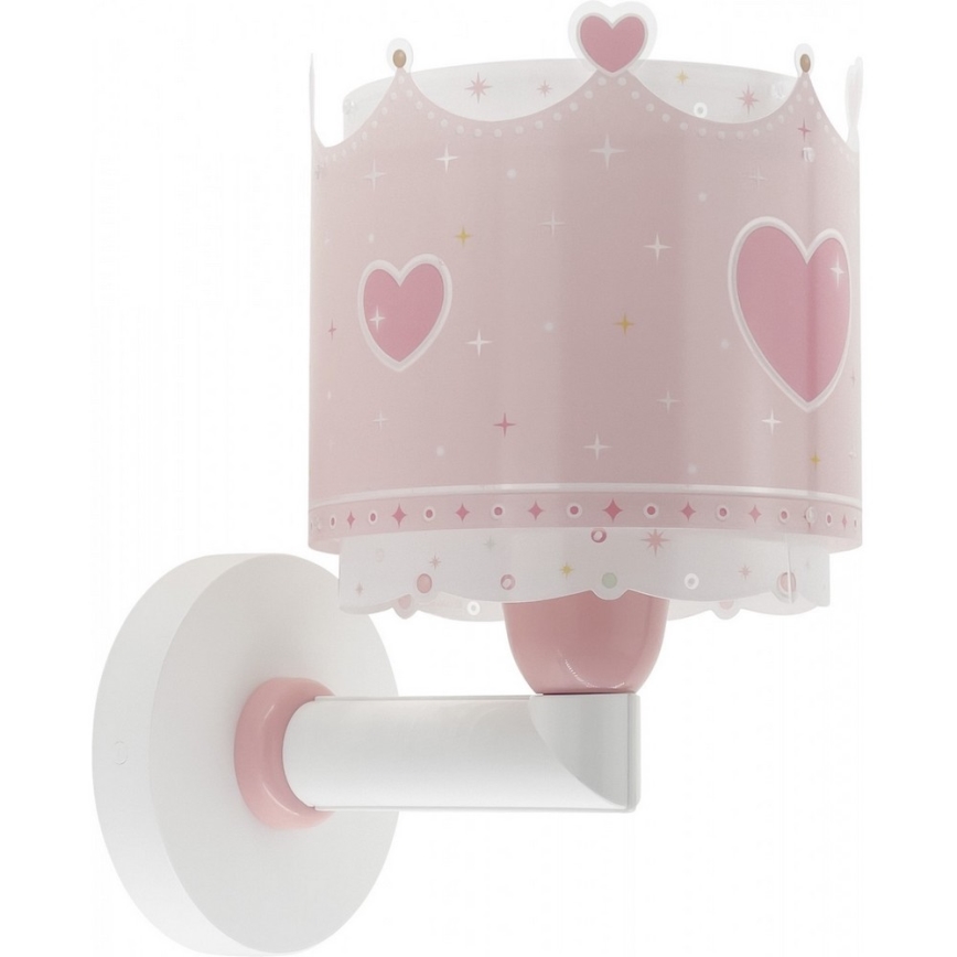 Dalber 61109 - Aplique infantil LITTLE QUEEN 1xE27/60W/230V