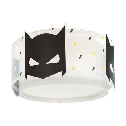 Dalber 61806 - Plafón infantil DARK HERO 2xE27/15W/230V