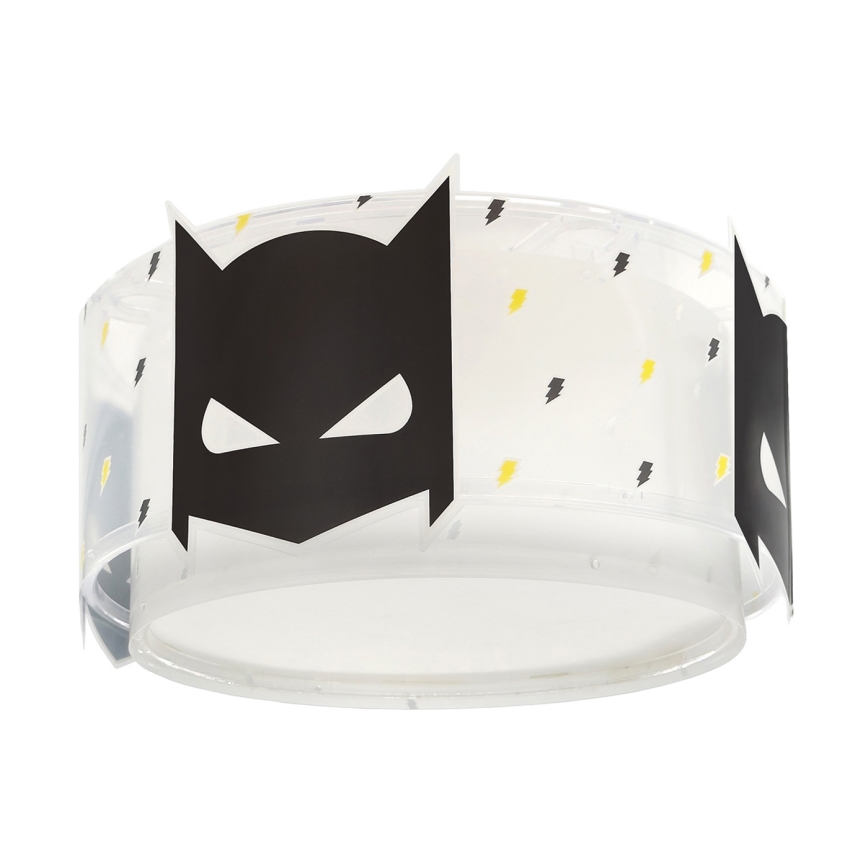 Dalber 61806 - Plafón infantil DARK HERO 2xE27/15W/230V