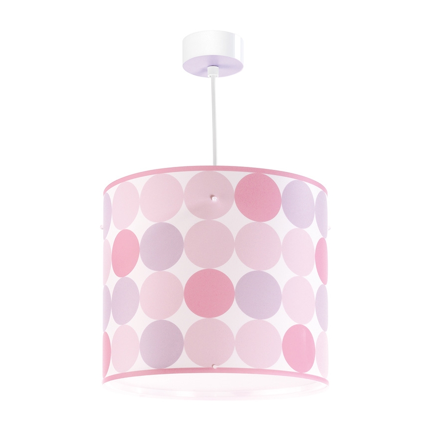 Dalber 62002S - Lámpara colgante infantil COLORS 1xE27/60W/230V