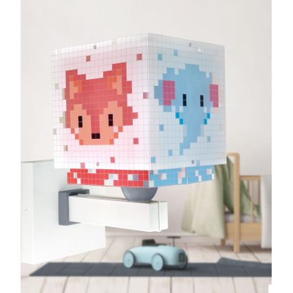 Dalber 63379 - Aplique infantil LITTLE PIXEL 1xE27/15W/230V