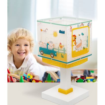 Dalber 63401 - Lámpara infantil MY FARM 1xE14/8W/230V