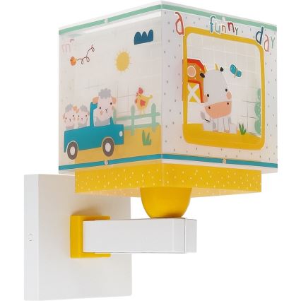 Dalber 63409 - Aplique infantil MY FARM 1xE27/15W/230V