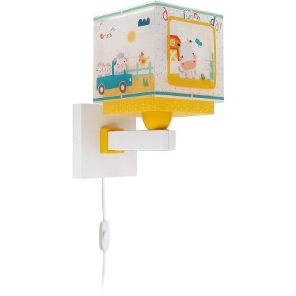 Dalber 63409 - Aplique infantil MY FARM 1xE27/15W/230V