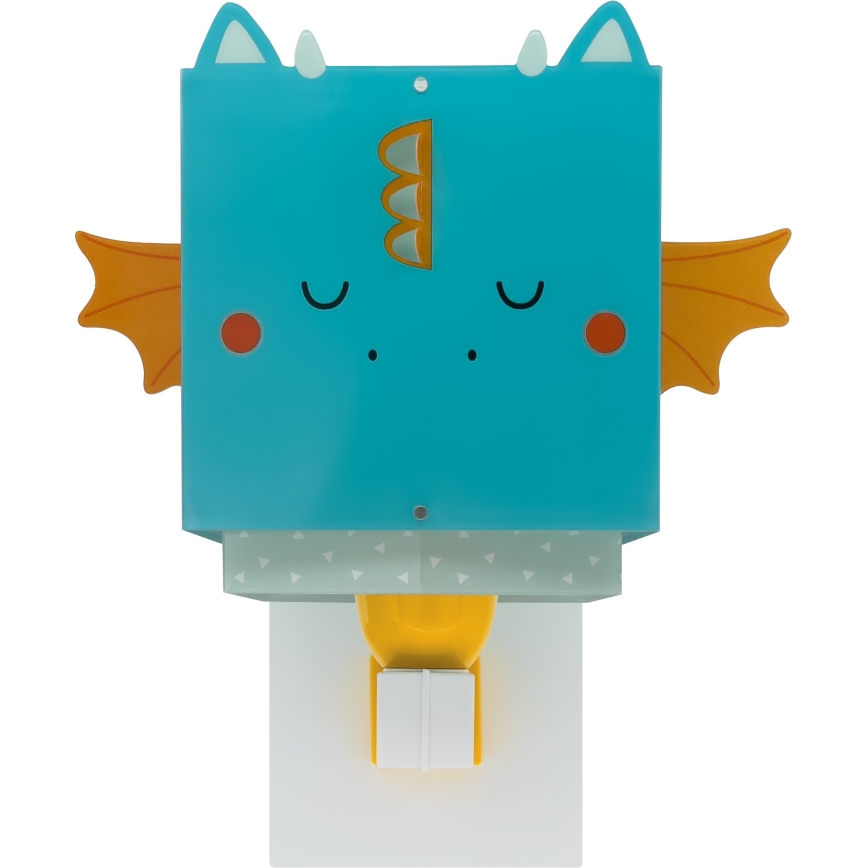 Dalber 64389 - Aplique infantil LITTLE DRAGON 1xE27/15W/230V