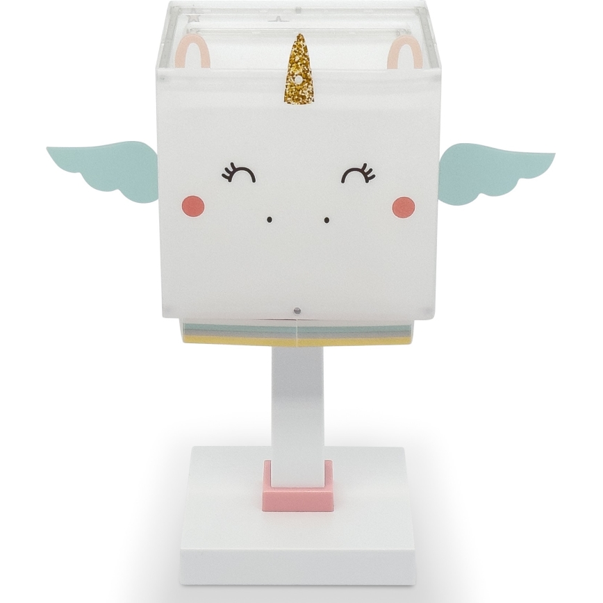Dalber 64591 - Lámpara infantil LITTLE UNICORN 1xE14/8W/230V
